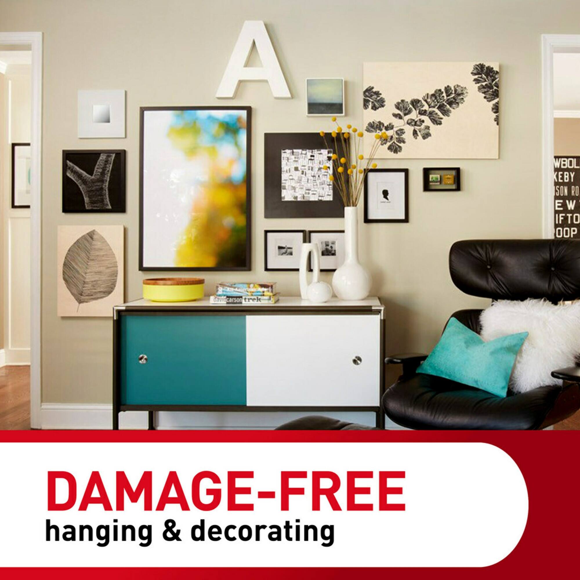 3M Command™ Medium Black Picture Hanging Strips